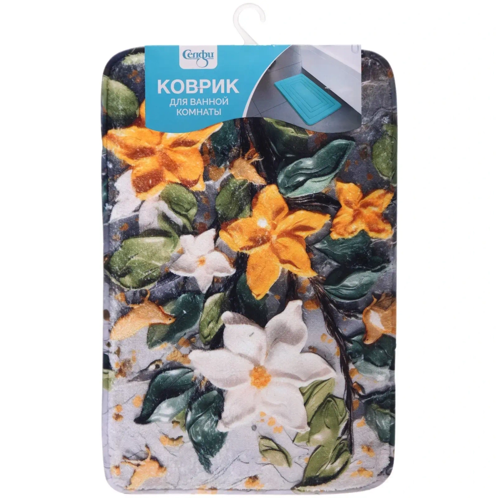 Коврик для ванной 40*60"Агата»