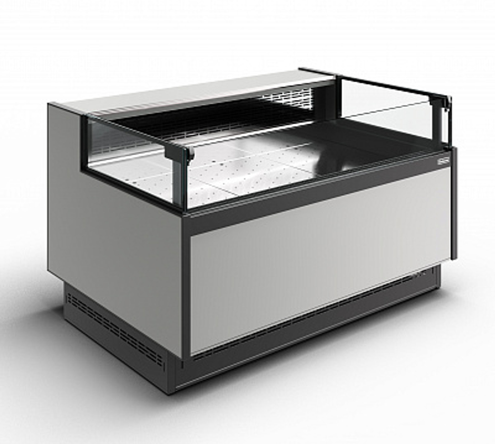 Гастрономическая витрина Carboma BAVARIA 4 GC110 SM 1,5-2 открытая (версия 2.0) (без боковин)