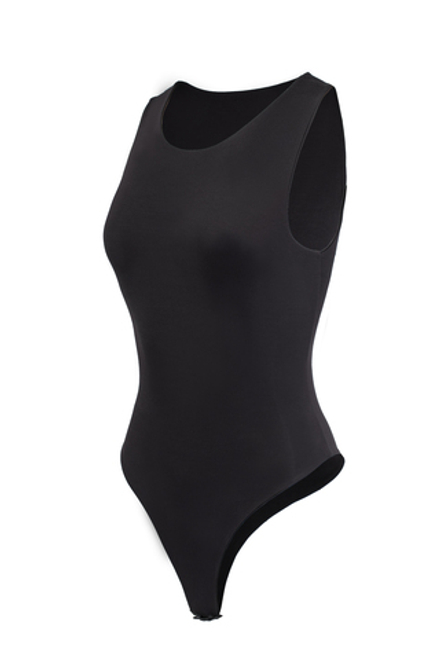 "BODY BASE" Боди без рукавов из эластичного трикотажа