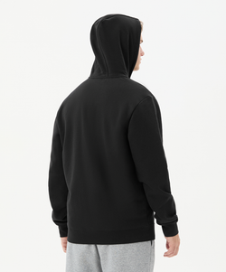 Флисовое худи на молнии ESSENTIAL Cotton Fleece FZ Hoodie, черный