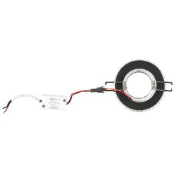 Светильник встраиваемый cо светодиодной подсветкой ЭРА DK LD3 SL/WH под лампу MR16 GU5.3 прозрачный