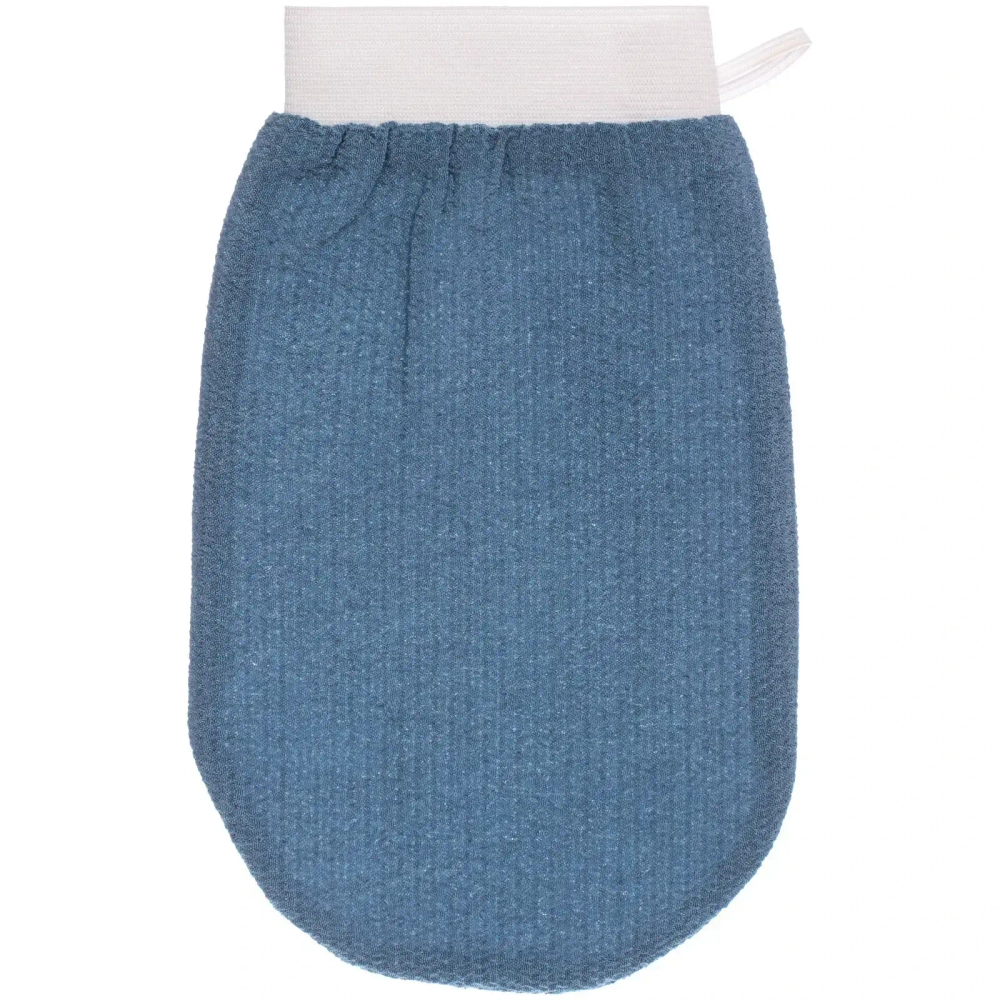 Мочалка - варежка массажная «Premium - PASTERA», цвет океанский синий, 24*15см (ZIPпакет)