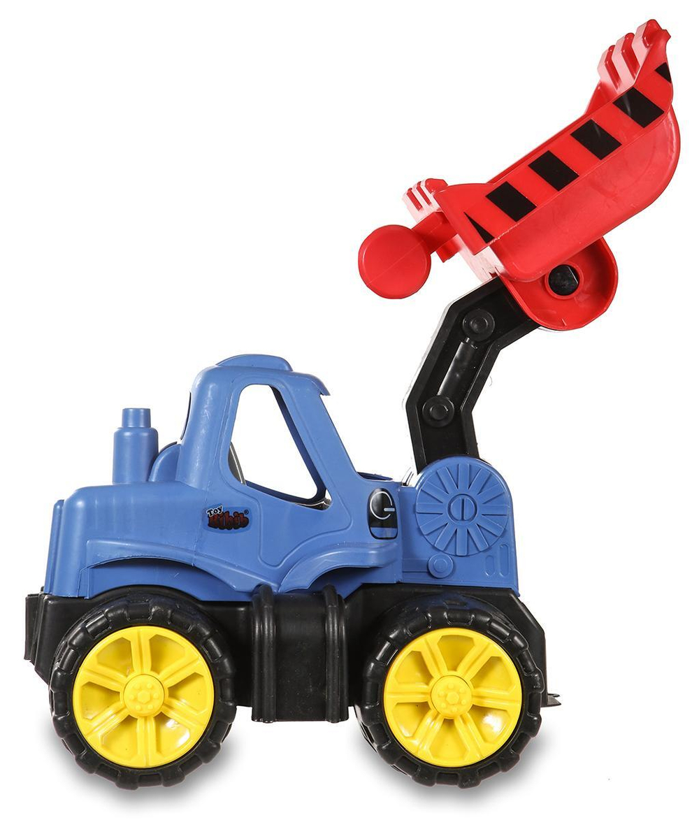 Пластмассовая игрушечная машина "Большой Погрузчик", сетка (46*19*23 см), сетка