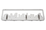 Вешалка настенная skyline, 50 см, белая, 5 крючков