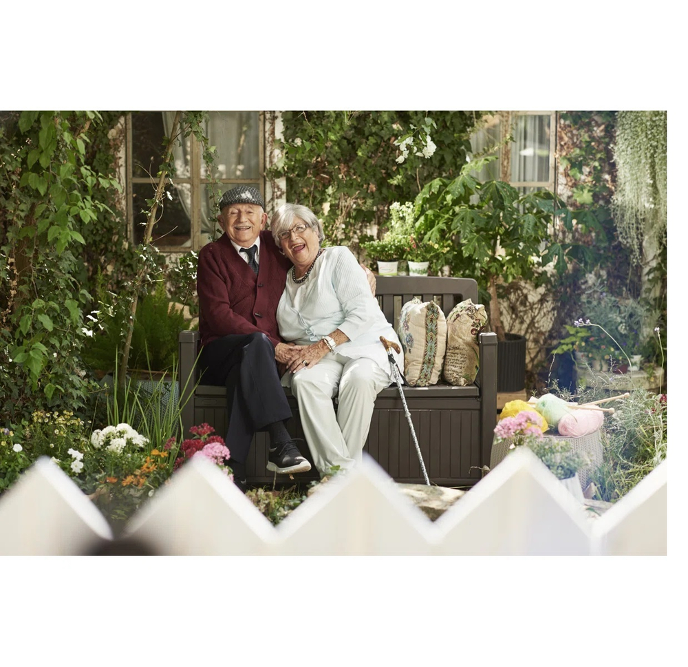 Скамья - сундук Keter Patio Bench brown