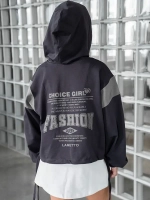 Худи для девочки с завязками в школу