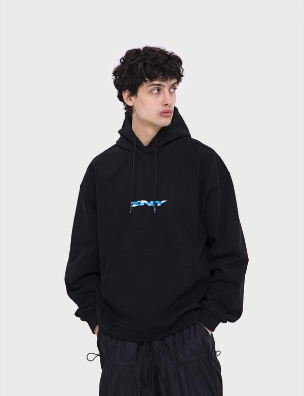 Худи CLOUD LOGO SS22 Черный - фото 3