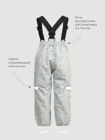 Брюки утеплённые Mjölk Blue Leopard, утеплитель 120гр/м2