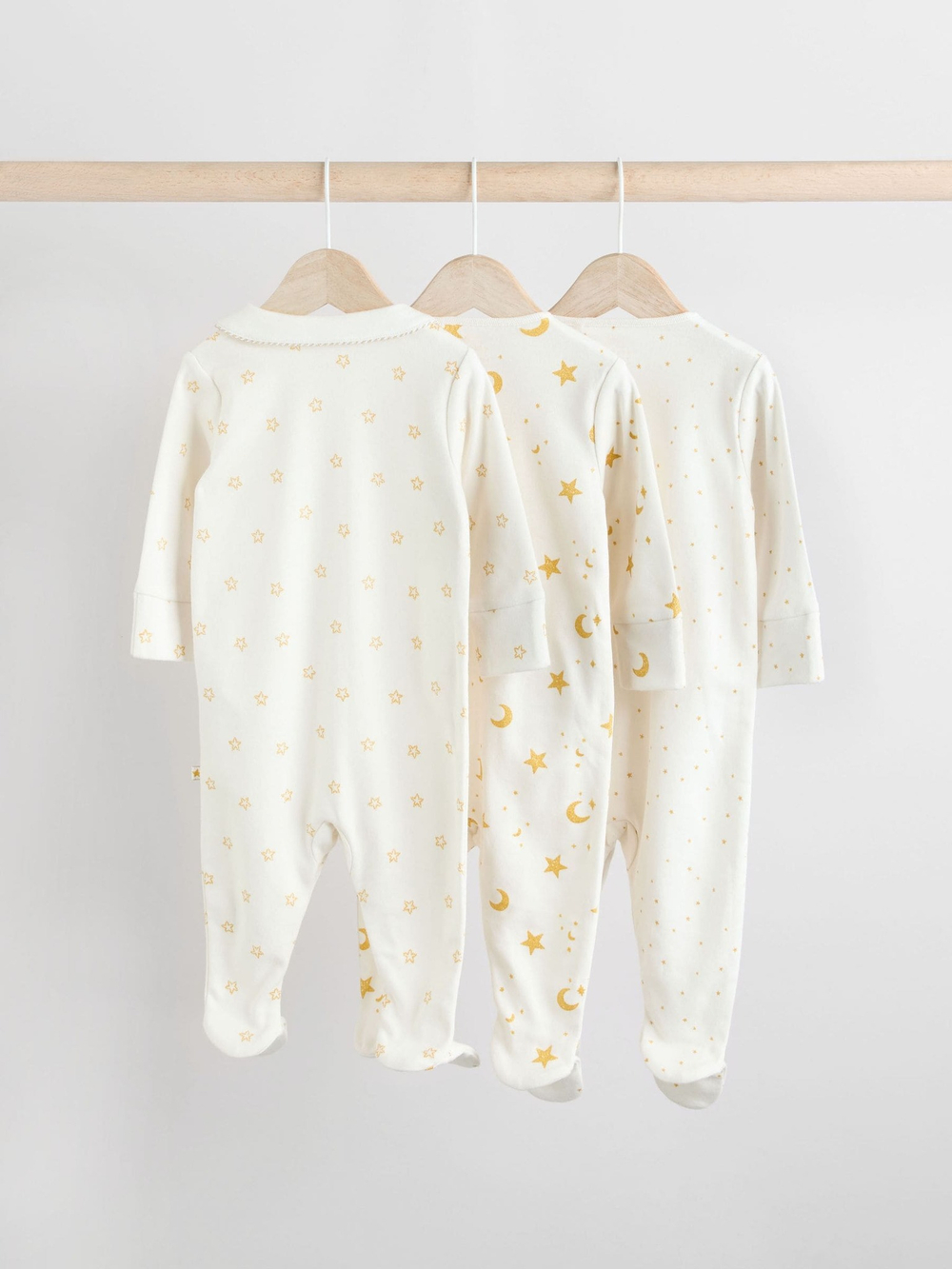 Комбинезон / Cлип для малышей Next AA7-904, 3 шт., Белый