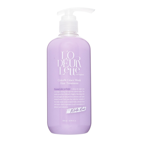 L'ODEURLETTE  Парфюмированная маска для волос c ароматом белого мускуса - IN ENGLAND COLORFIT GRACE MUSK BODY WASH, 500мл