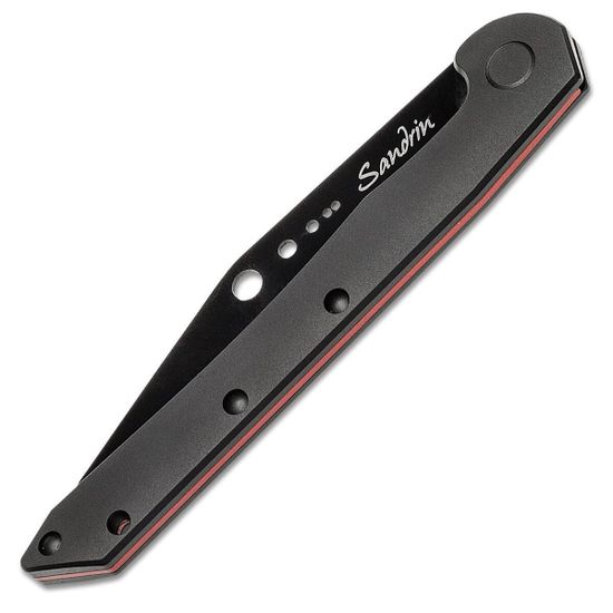 Складной нож Sandrin The TCK SND/TCK 2.0 c клинком из стали Tungsten Carbide, рукоять Stainless Steel
