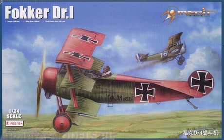 62403 I Love Kit 1/24 Истребитель Fokker Dr.I
