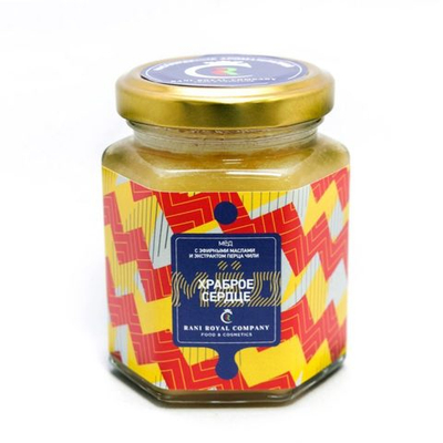 Мёд с эфирными маслами «Храброе сердце»