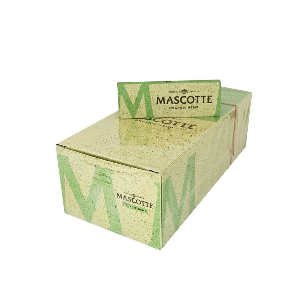 Бумага для сигарет блок "Mascotte" Organic Hemp 14г/м 50л*50шт (Нидерланды)