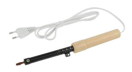 Электропаяльник 40W деревянная ручка