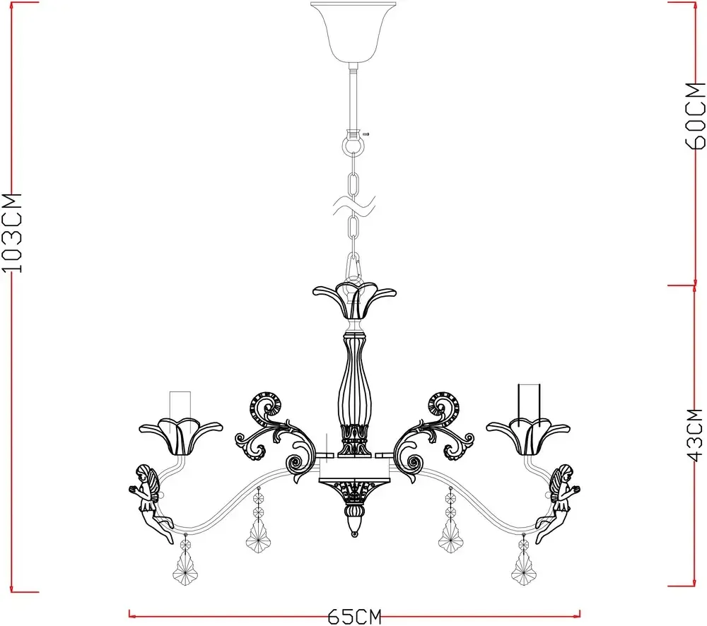 Подвесная люстра Arte Lamp