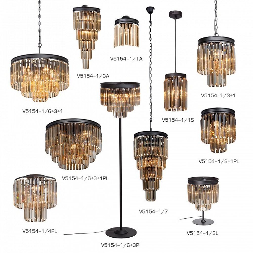 Потолочная люстра Vitaluce V5154 V5154-1/4PL