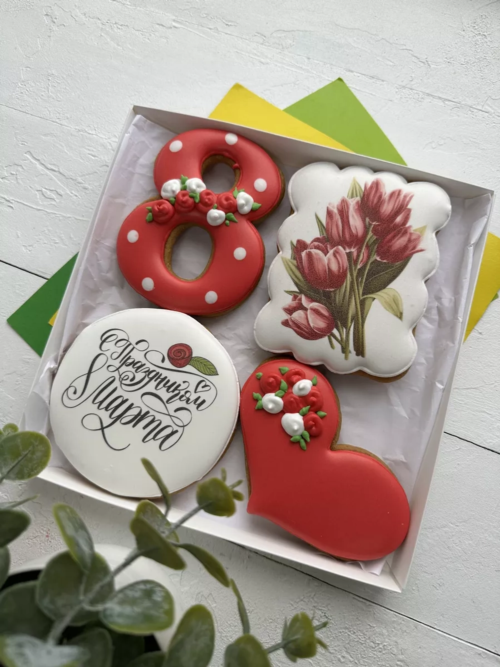 Имбирные пряники на 8 марта вкусный подарок