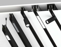 Ambrella Шинопровод 2м встраиваемый под ГКЛ 9,5мм Magnetic Standard 48V 20mm Track System GL3331-9.5