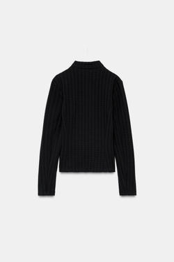 ZARA ЛЕГКАЯ ВОДОНЕПРОНИЦАЕМАЯ КУРТКА, ЧЕРНЫЙ