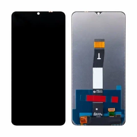Дисплей для Xiaomi Redmi 12C/Poco C55 (22120RN86G) в сборе с тачскрином Черный - Оптима