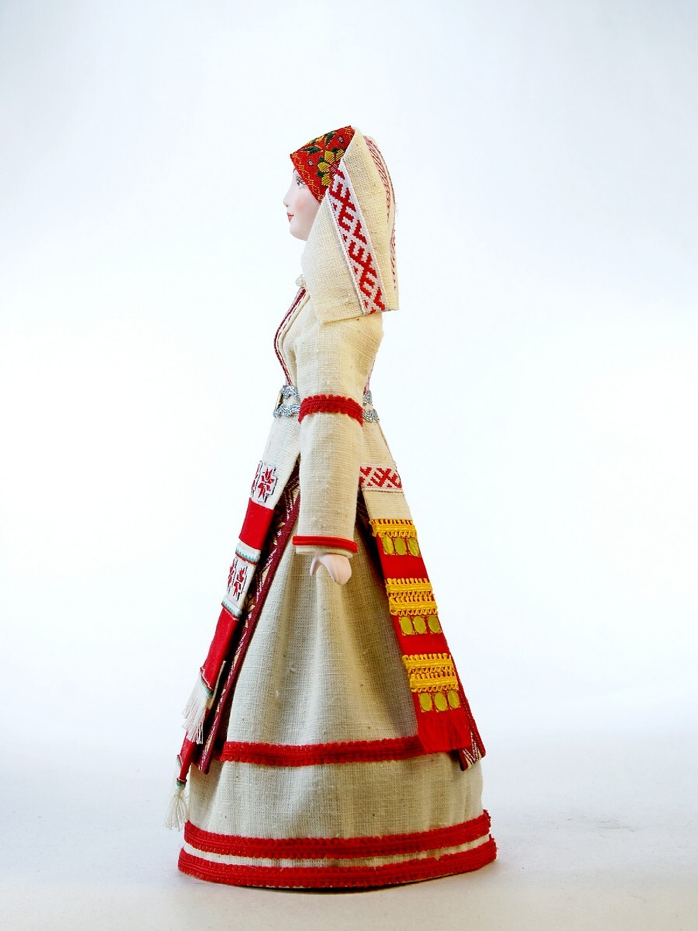 Кукла коллекционная в женском костюме, Ижора