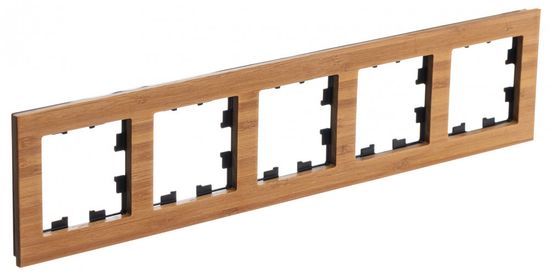 ATLASDESIGN NATURE 5-постовая РАМКА, ДЕРЕВО БАМБУК