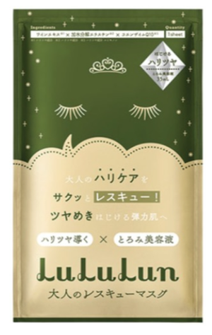 LuLuLun Маска для лица восстанавливающая антивозрастная Face Mask LuLuLun One Night Anti-Age Nourishing 1 шт