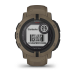 Умные часы Garmin Instinct 2 Solar Tactical коричневый