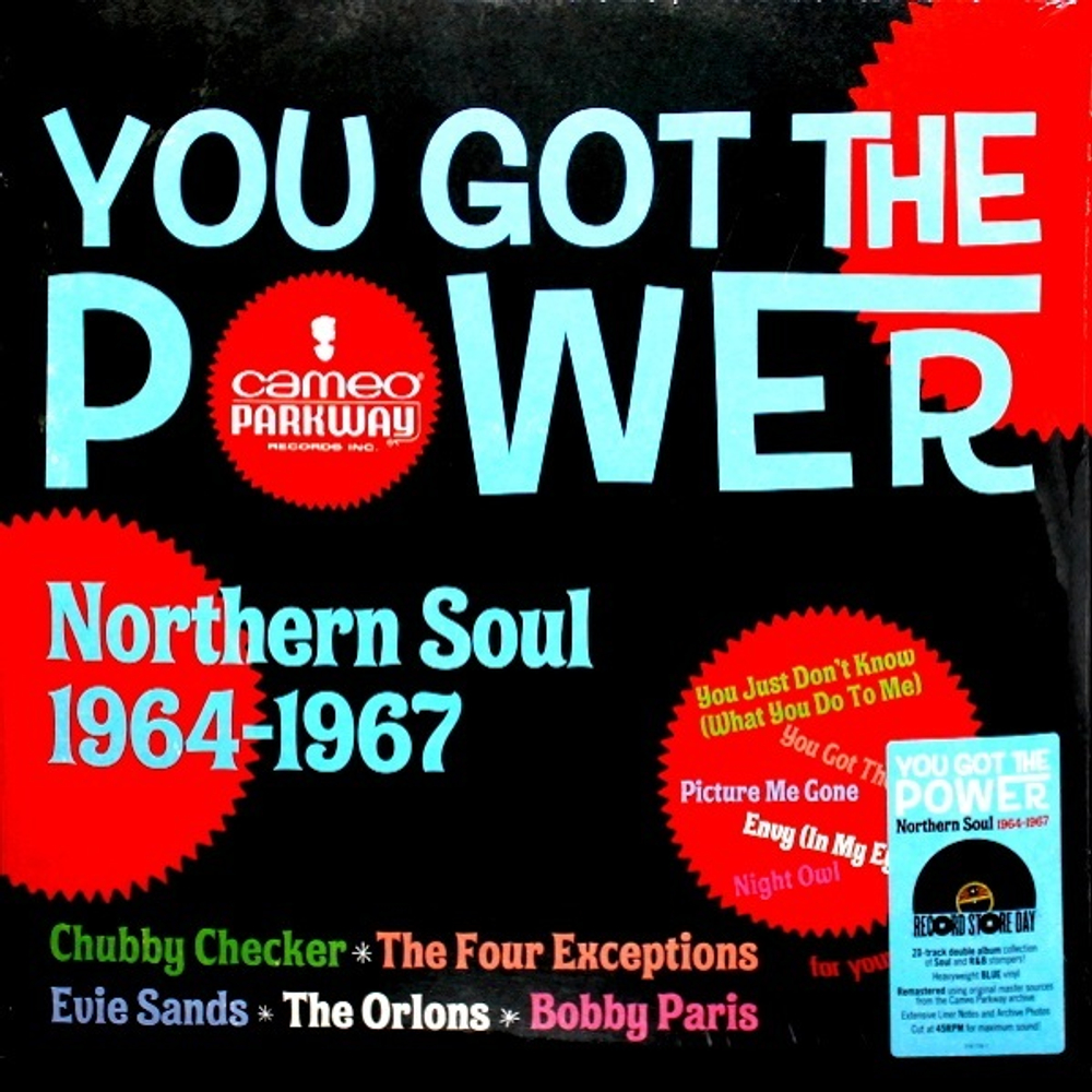 Сборник / You Got The Power - Cameo Parkway Northern Soul (1964-1967)(Limited Edition)(Coloured Vinyl)(2LP)