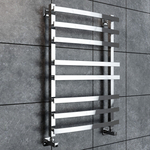 Полотенцесушитель водяной хром Keerol LP1 800x500, вент. углов. 3/4"х1/2" г/ш (пара)