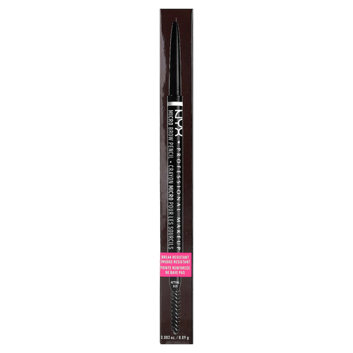 NYX Professional Makeup, Micro Brow Pencil, 06 брюнетка, 0,09 г (0,003 унции)