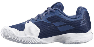 детские Кроссовки теннисные Babolat Jet Clay Junior - white/pureed pumpkin