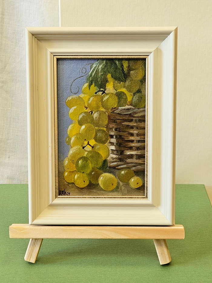 Картина "Виноград" 10х15