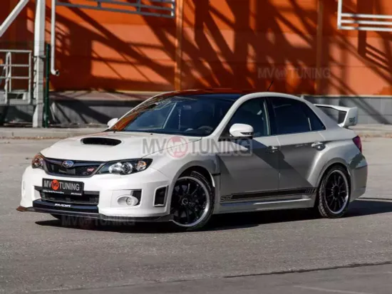 Сплиттер переднего бампера Subaru Impreza  III GE AND GH FACELIFT AND GR FRONT WRX III GENERATION