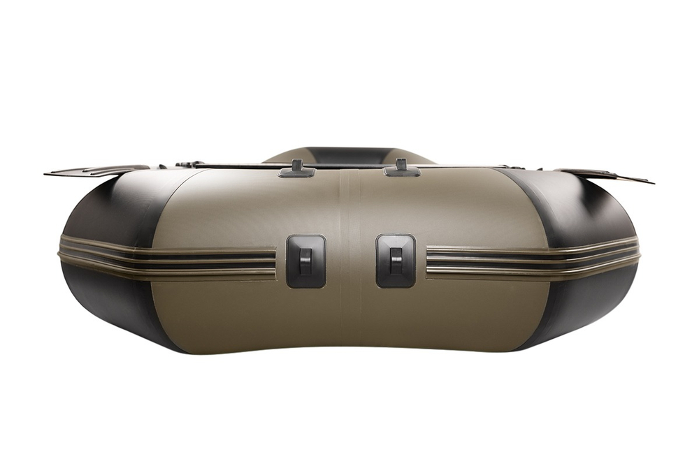 YACHTMAN-300 МНД НАДУВНОЕ ДНО (Яхтман) хаки-черный (лодка ПВХ с усилением)