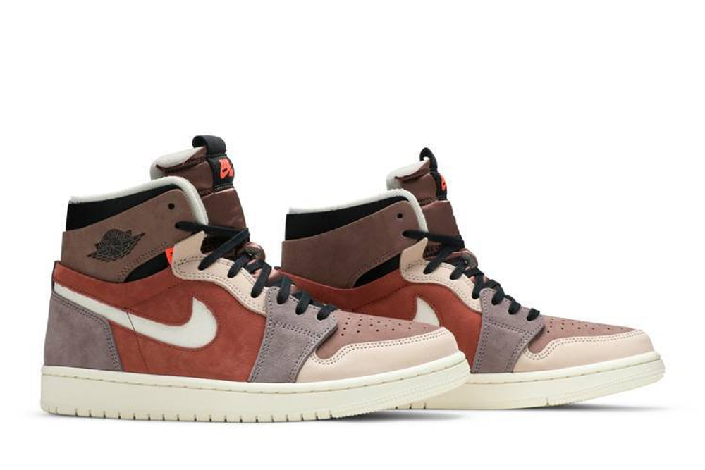 Кроссовки Jordan Air Jordan 1 High Zoom Air Cmft "Rust" (Женская размерная сетка)