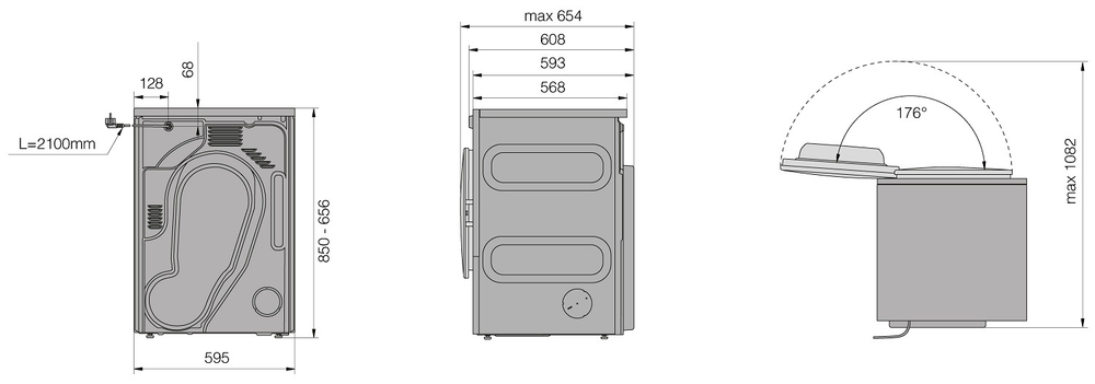 Сушильная машина ASKO Professional TDC1773V.T