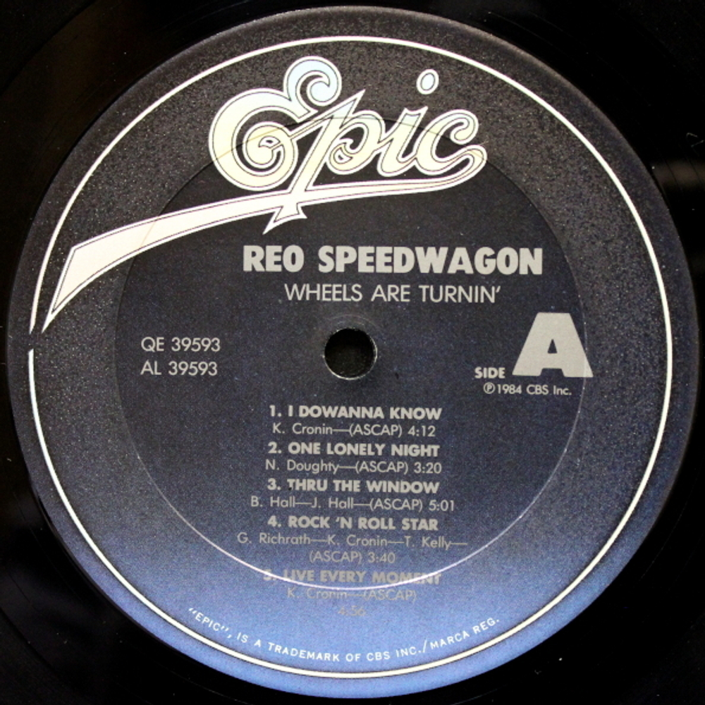 REO Speedwagon / Wheels Are Turnin' (LP)