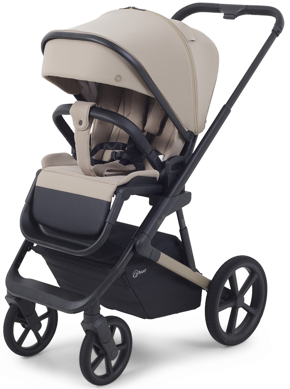 Детская коляска Rant Garda 3 в 1 с автокреслом Cruise Grey Cacao