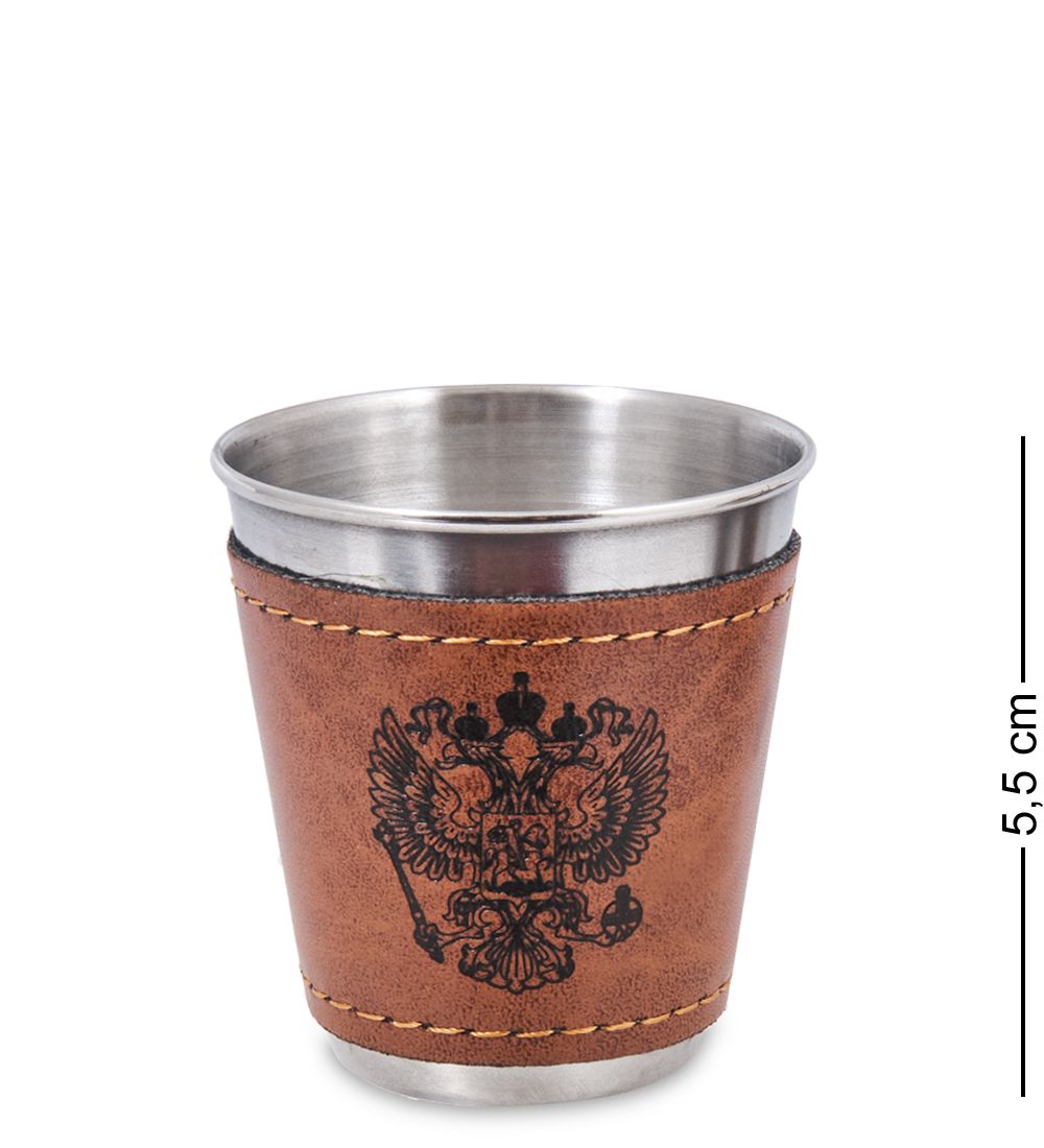 GT-85 Подарочный набор фляжка со стопками «Герб» 500 мл