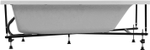 Акриловая ванна Aquanet Aura 175x70 (с каркасом)