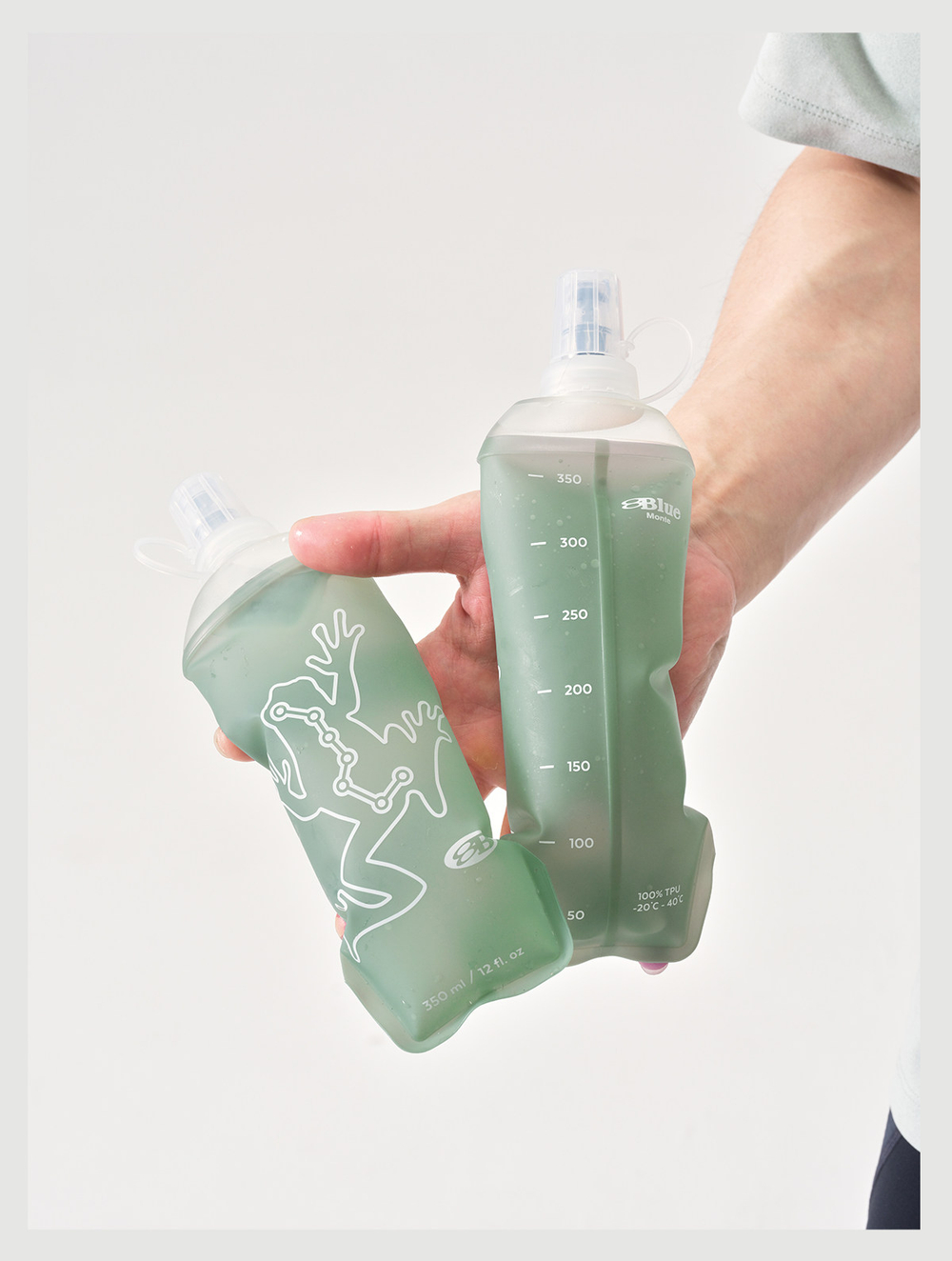 Бутылка Nothomme BlueMonte Frogaero зеленый 350ml