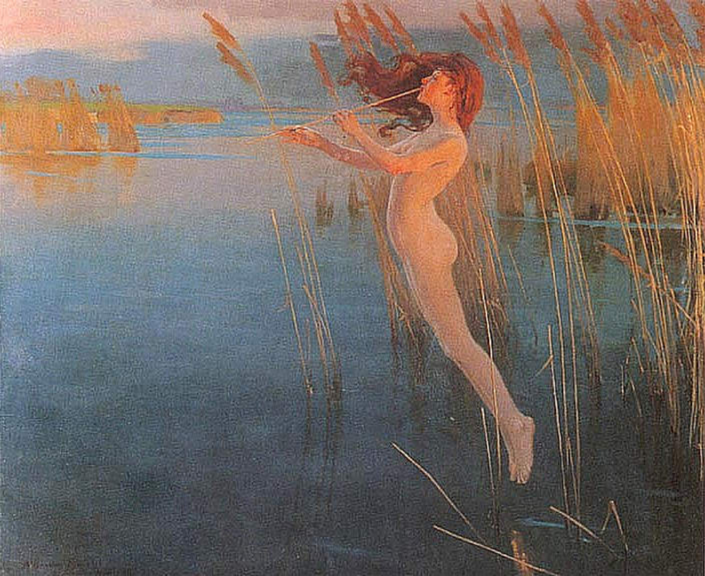 Alexander Mann (1853-1908) - эротическое искусство британского художника Александра Манна