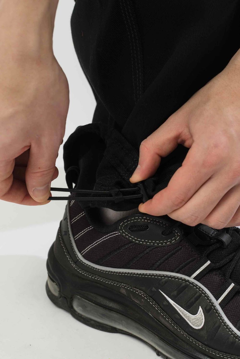 Купить Джинсы Codered Real Baggy Черный/Черные нитки Джинсы Codered Real Baggy Черный/Черные нитки