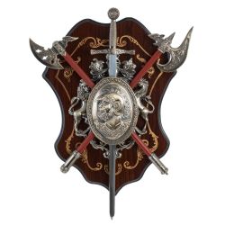 GAEM Панно "Рыцарские доспехи", L33 W6 H43 см