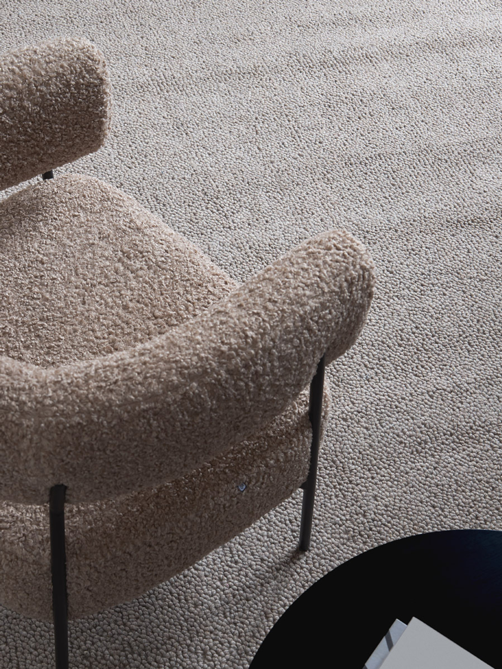 Ковер из шерсти salem серого цвета из коллекции ethnic