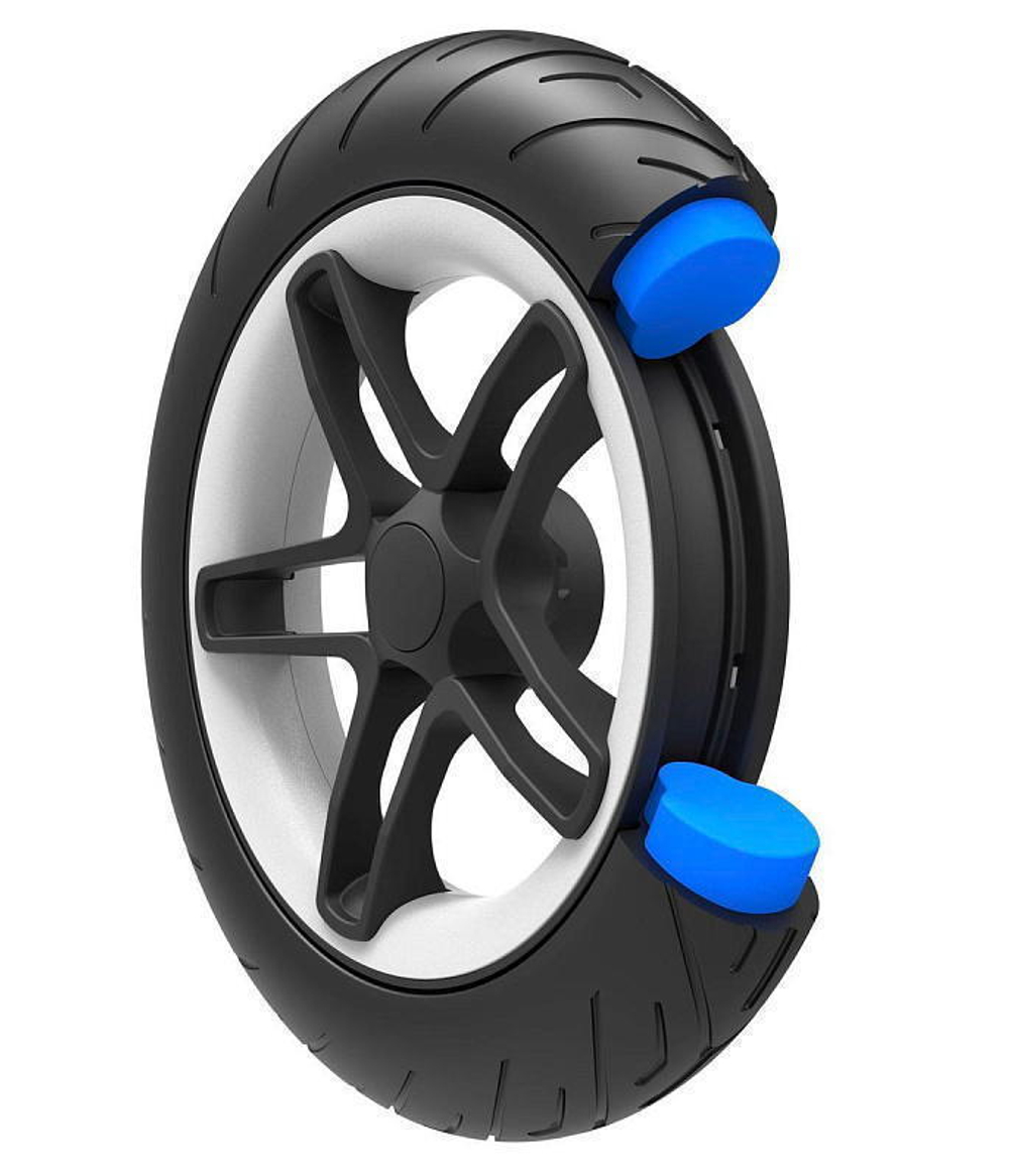 Коляска Cybex Talos S Lux TPE complete Cloud G Moon Black Plus 3 в 1 Stormy Blue с дождевиками