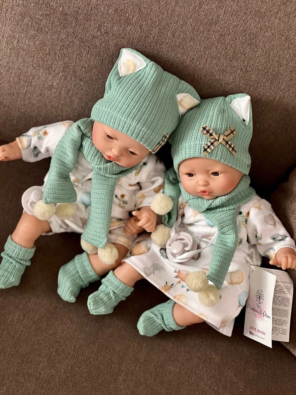 Набор Кукол 2шт Marina and Pau 40cм Pitus (M577)