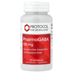 Protocol for Life Balance, PharmaGABA® с цитратом магния, 90 вегетарианских капсул